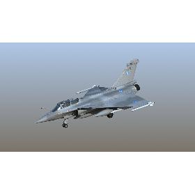 3D Rafale C Greek Air Force model